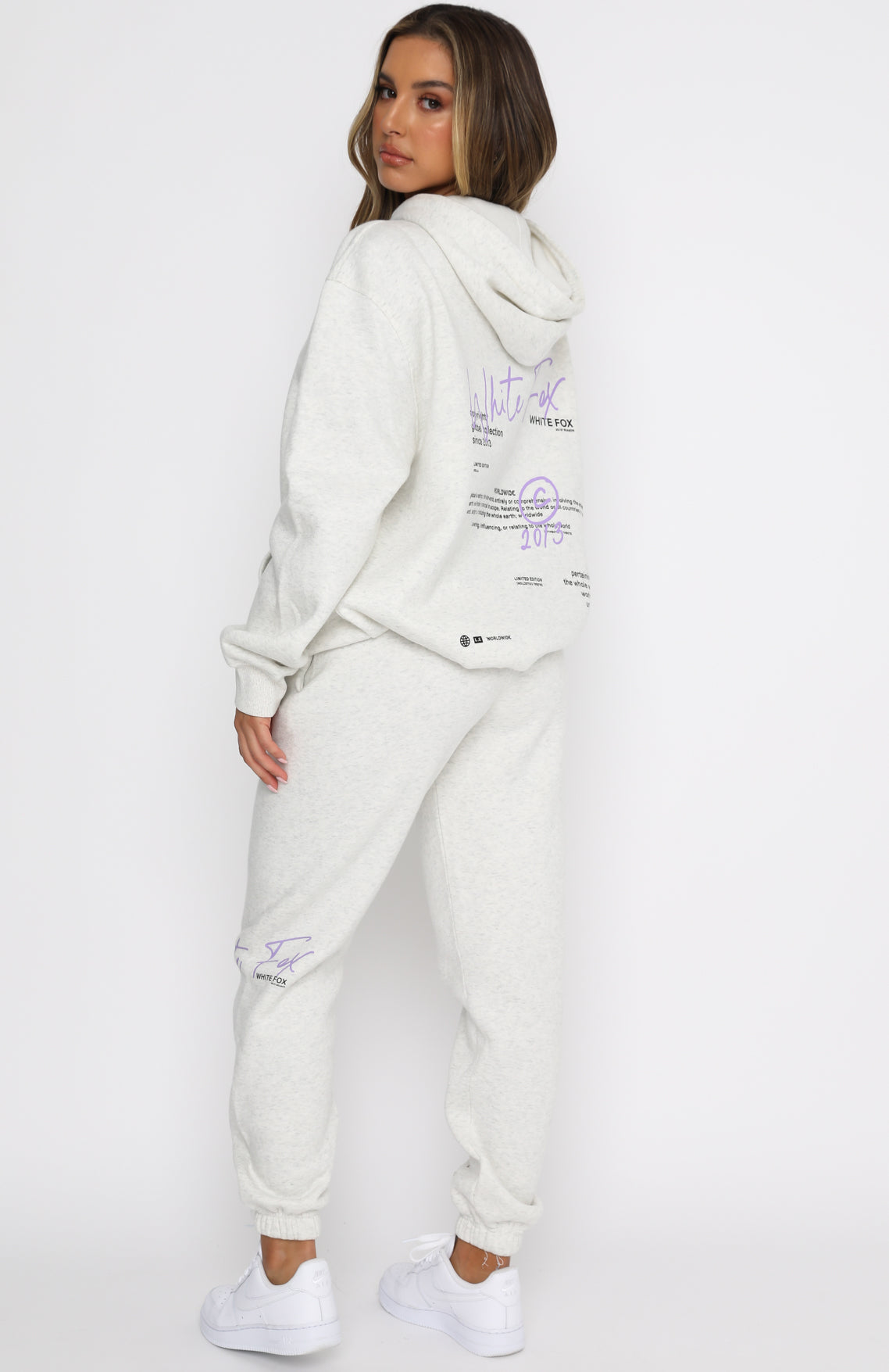 The New Way Hoodie Grey Marle