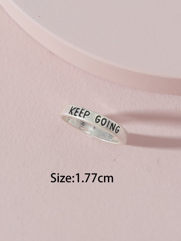 Letter Engraved Ring