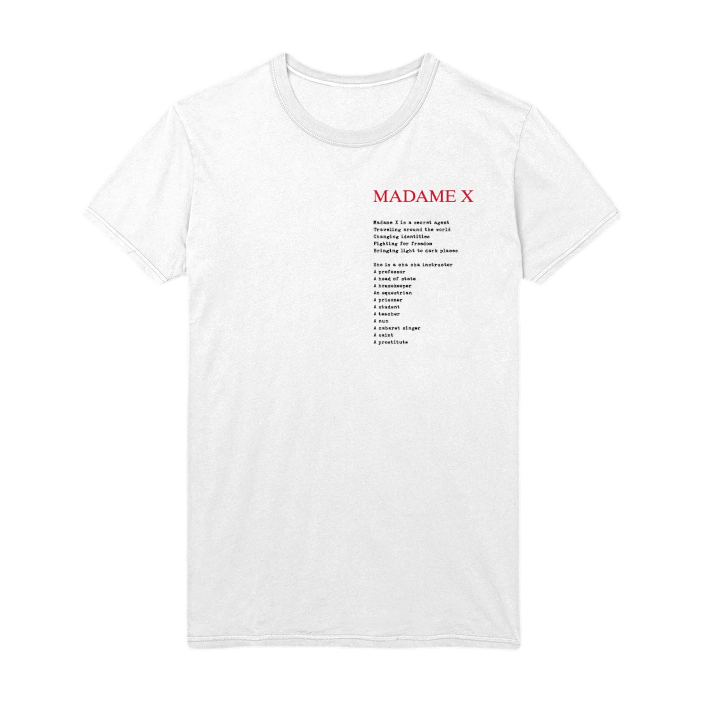Madonna Madame X Manifesto T-Shirt