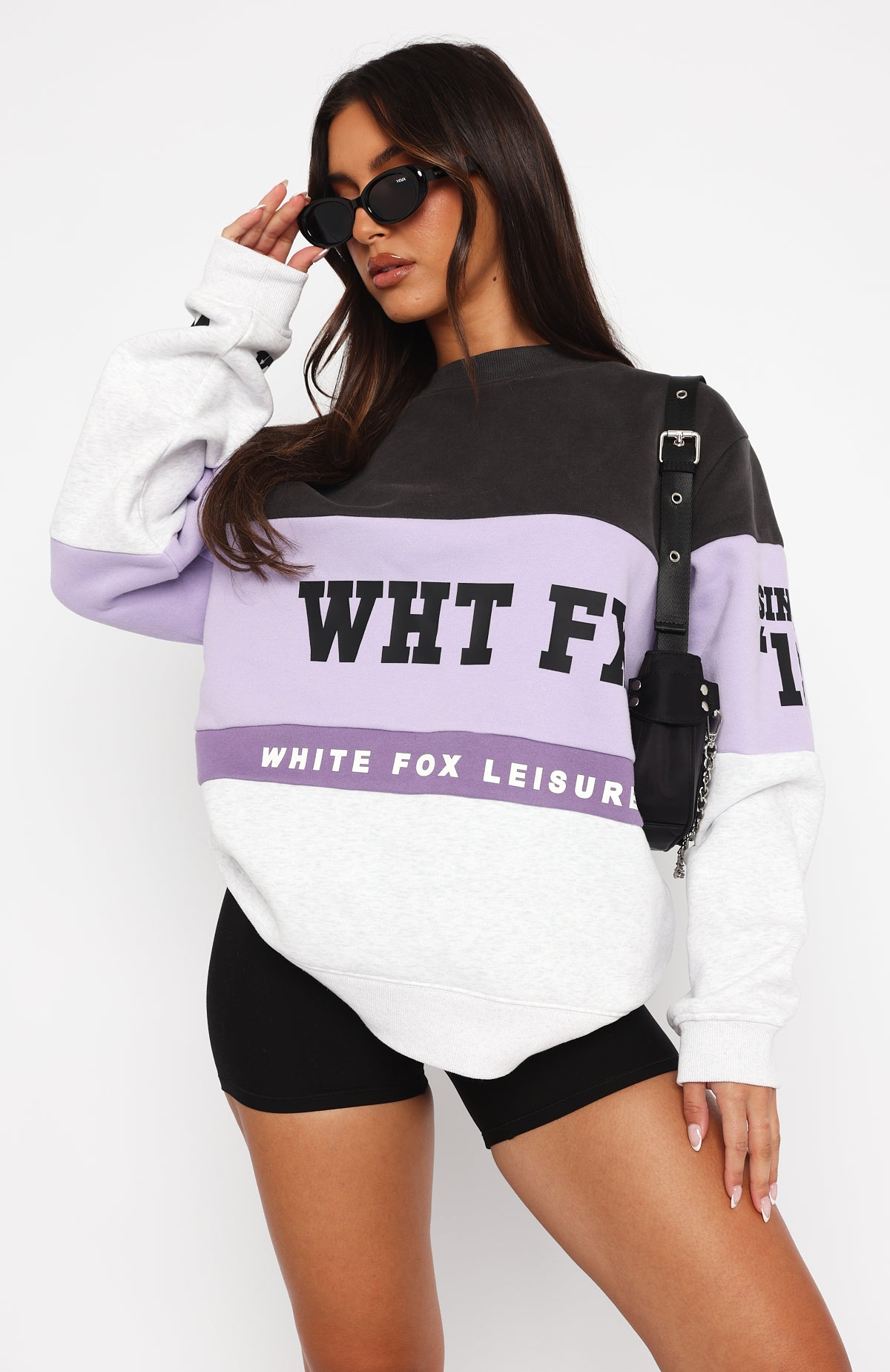 Latest And Greatest Oversized Sweater Lilac