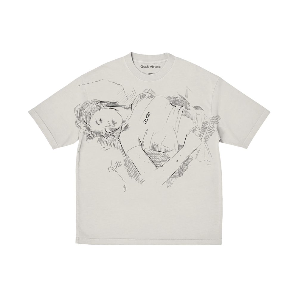Gracie Abrams Portrait Sketch T-Shirt