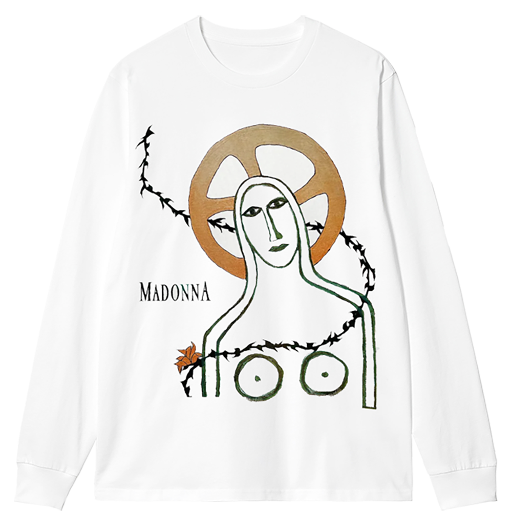 Madonna Like A Prayer Oversized Longsleeve T-Shirt