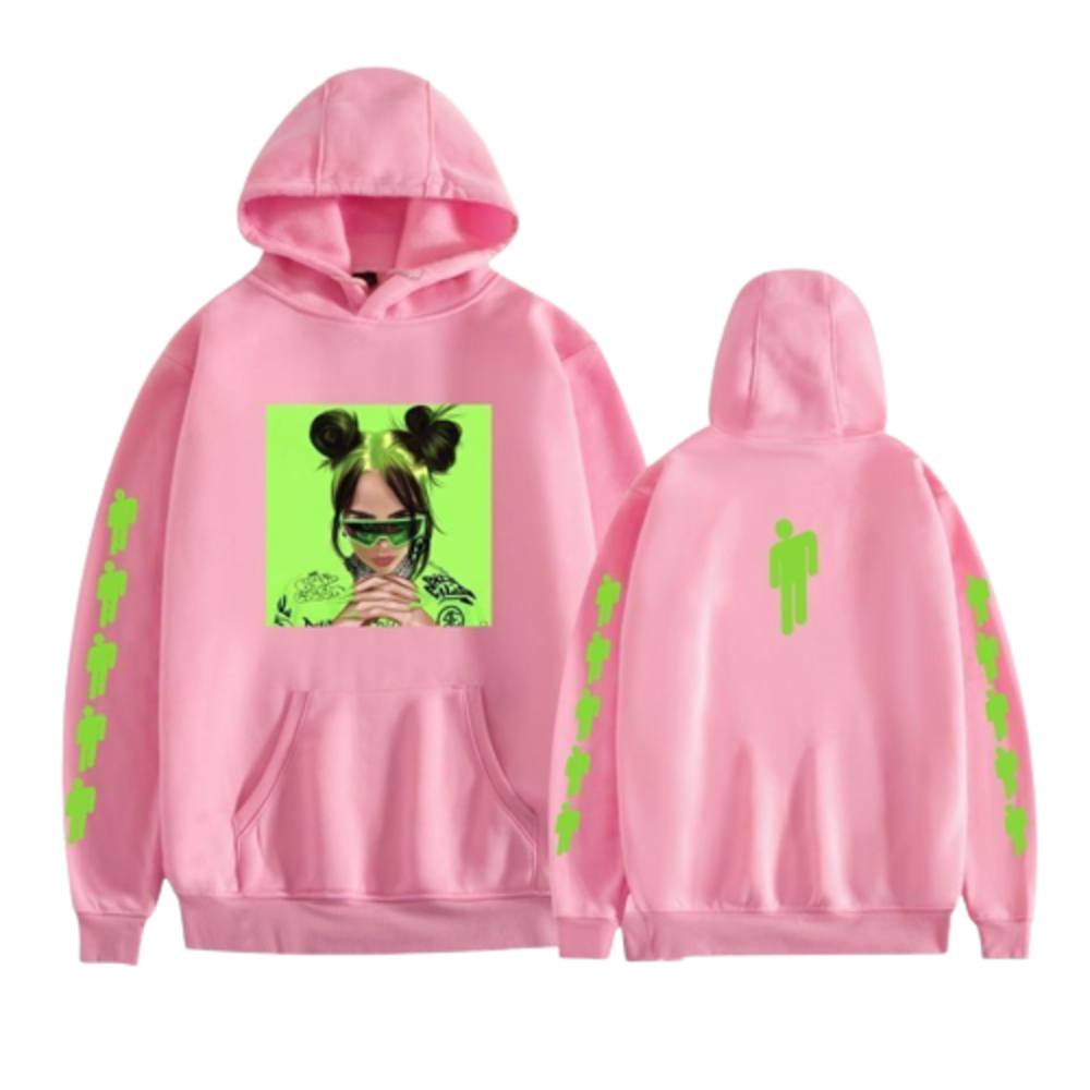 Billie Eilish Hoodie Pullover Oversized Hoodie