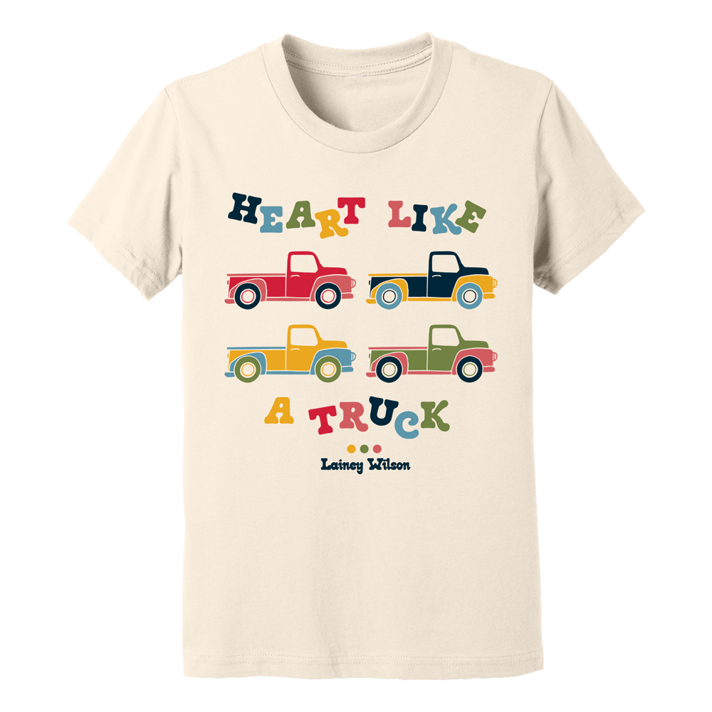 Lainey Wilson Heart Like a Truck Youth T-Shirt