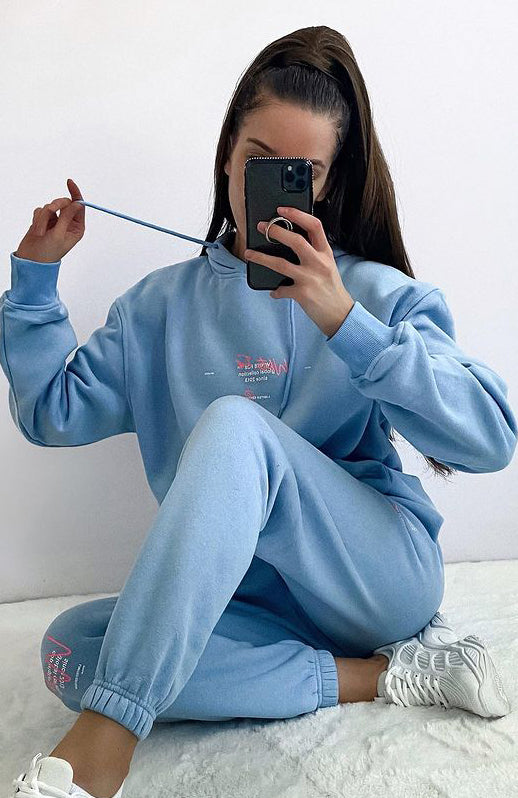 The New Way Hoodie Baby Blue