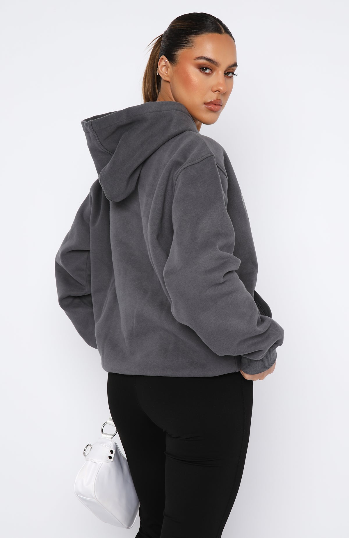 Do You Want Me Oversized Hoodie Volcanic