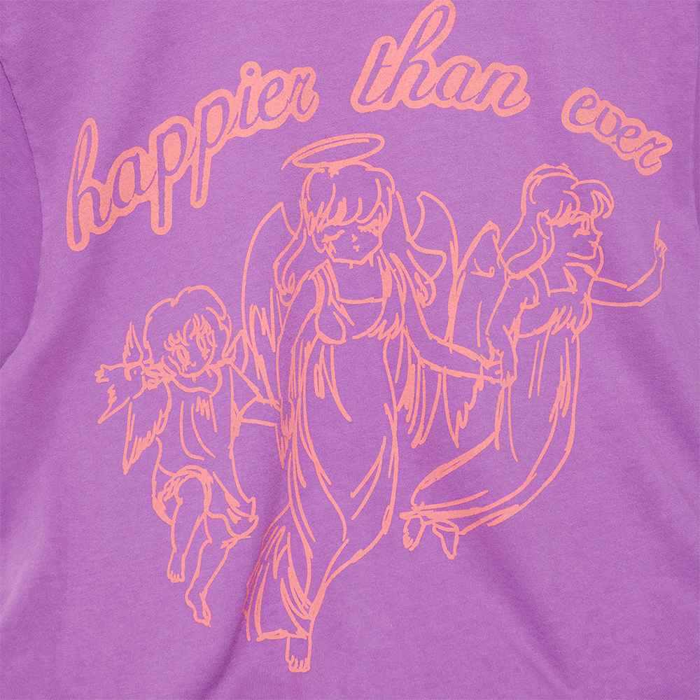 Billie Eilish Guardian Angels Purple T-Shirt