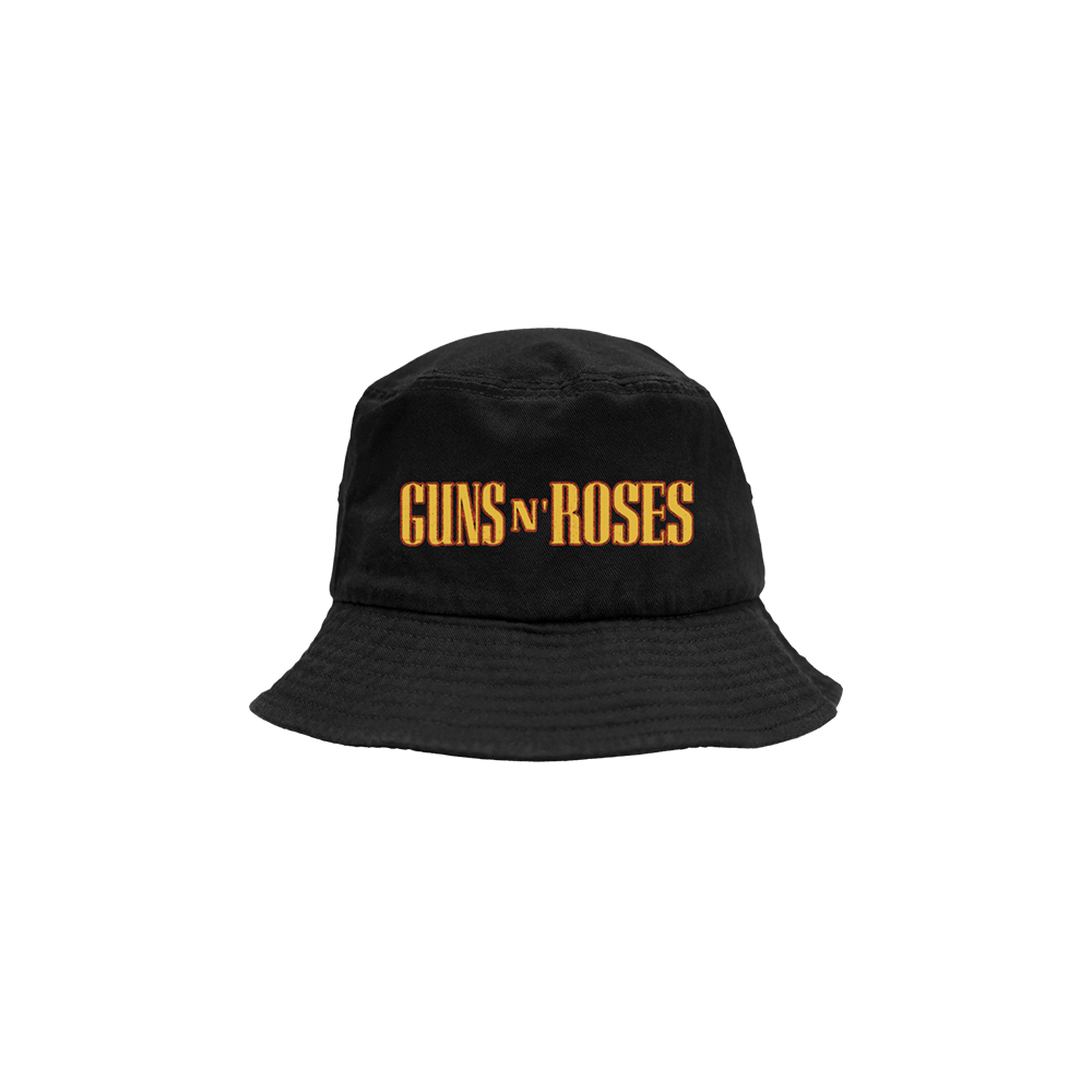 Guns N' Roses Black Logo Bucket Hat