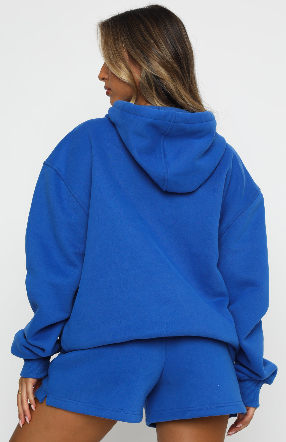 Set The Standard Hoodie Electric Blue
