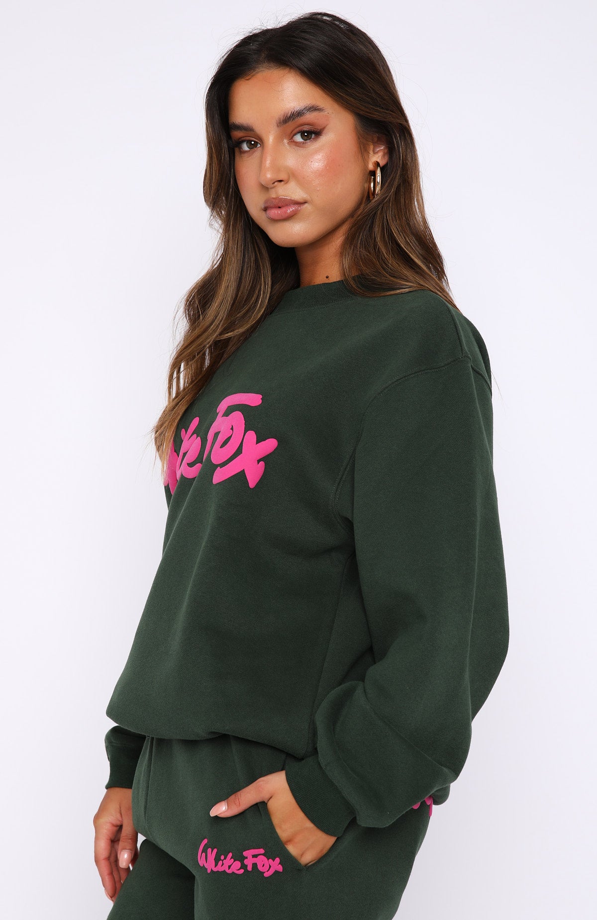 All Time Favourite Oversized Sweater Dark Green