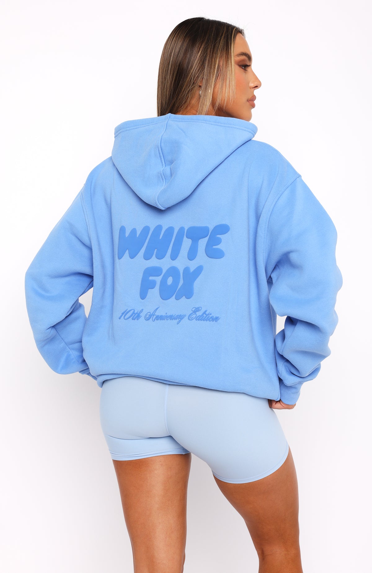 10th Anniversary Edition Oversized Hoodie Blueberry