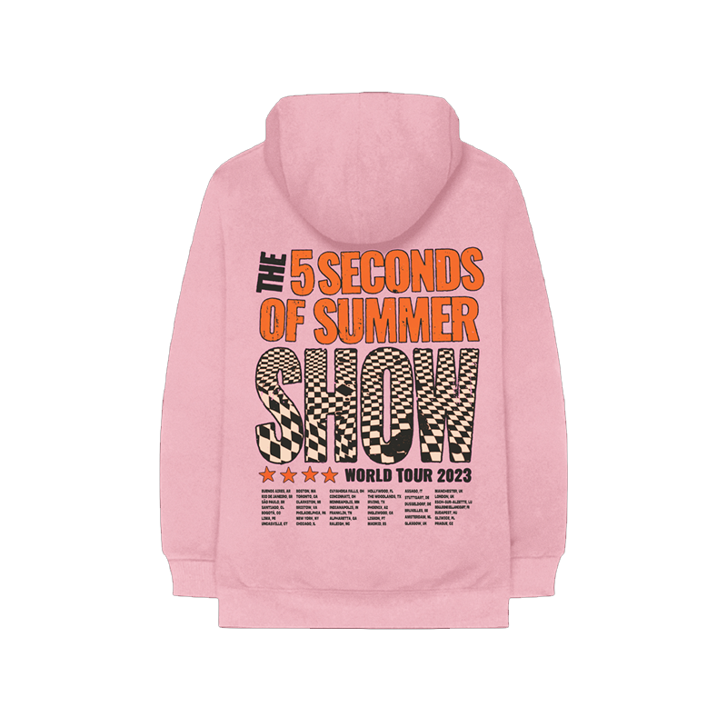 5SOS Pink Hoodie