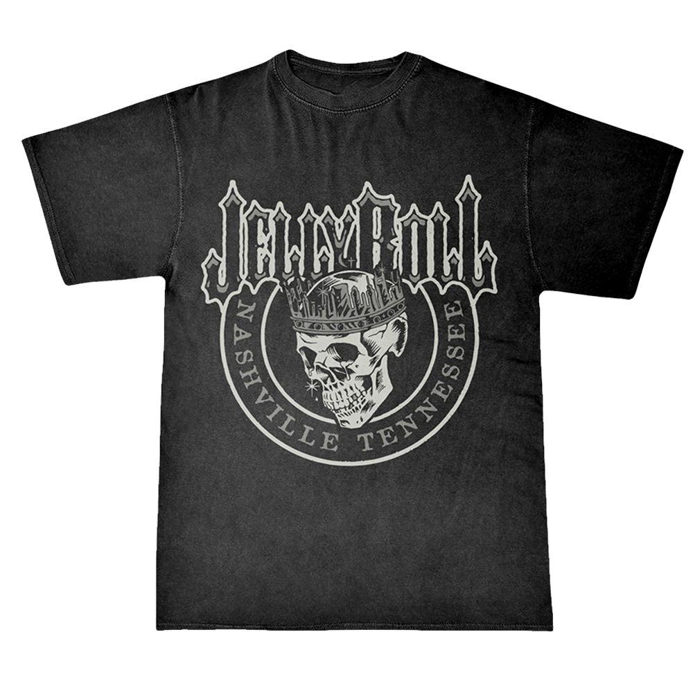 Jelly Roll  Black Black Skull T-Shirt