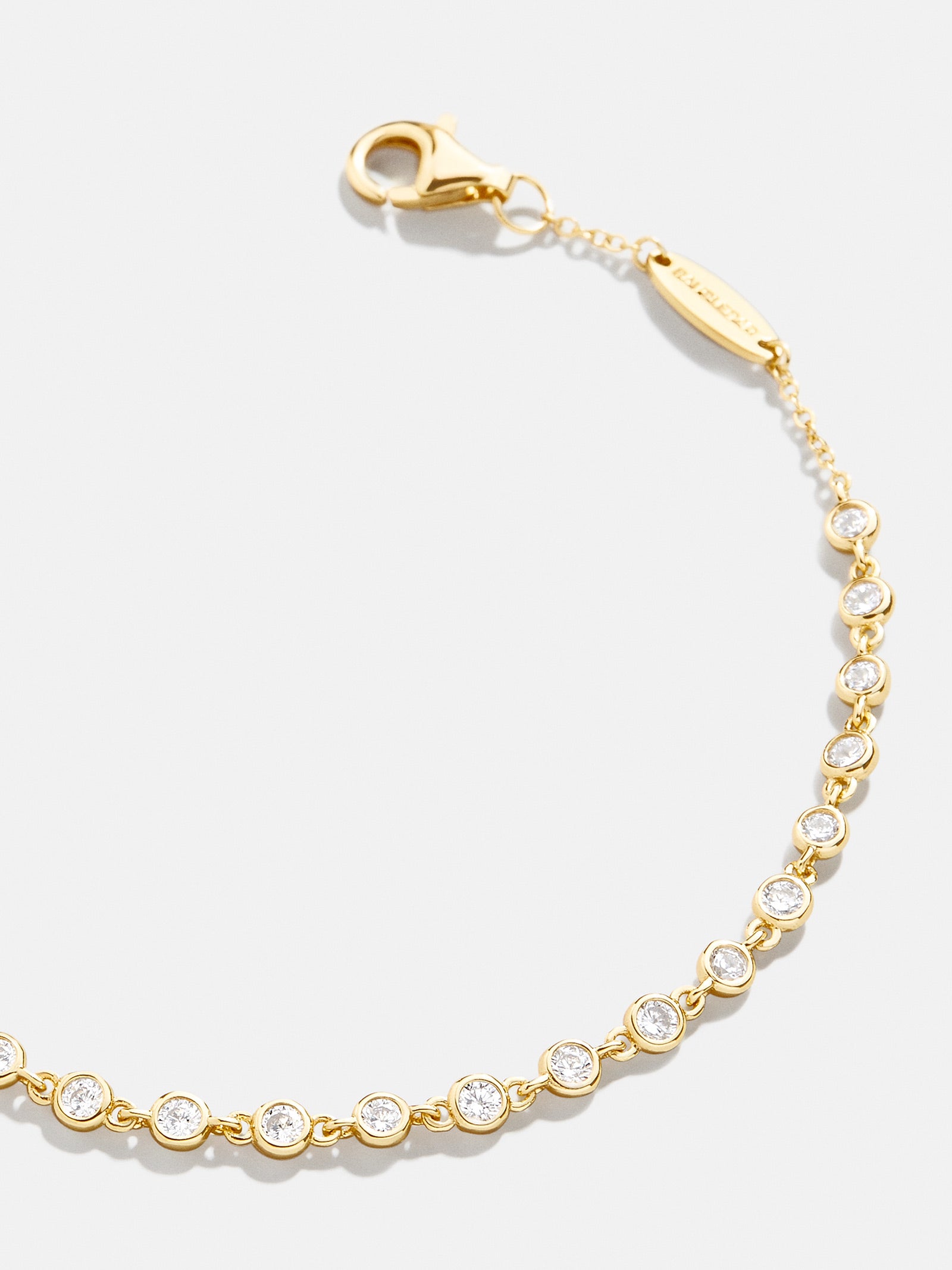 18K Gold Bracelet - Abundance Bezel Stones