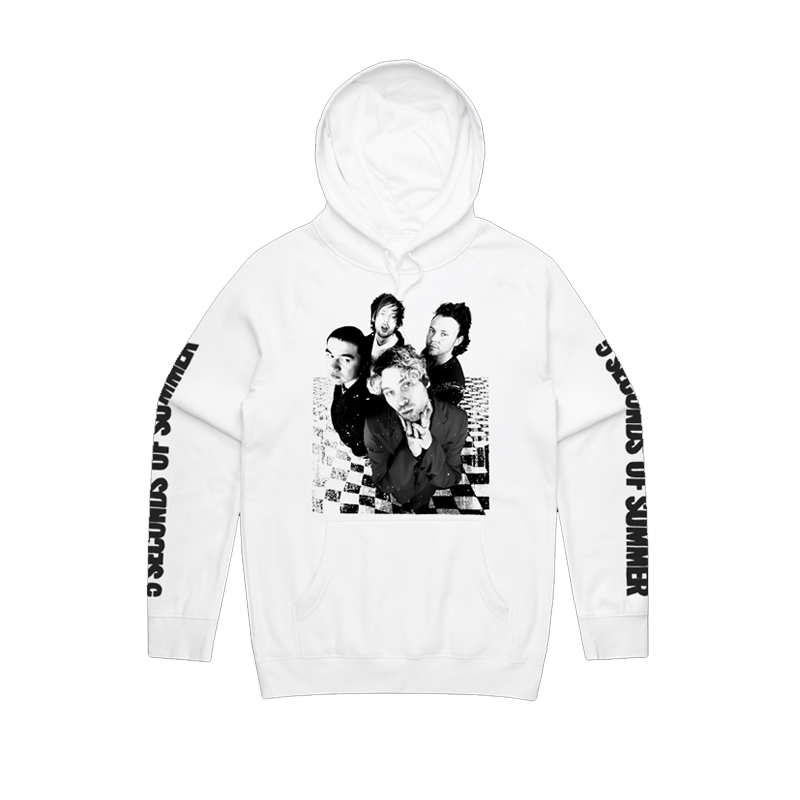 5SOS White Tour Hoodie