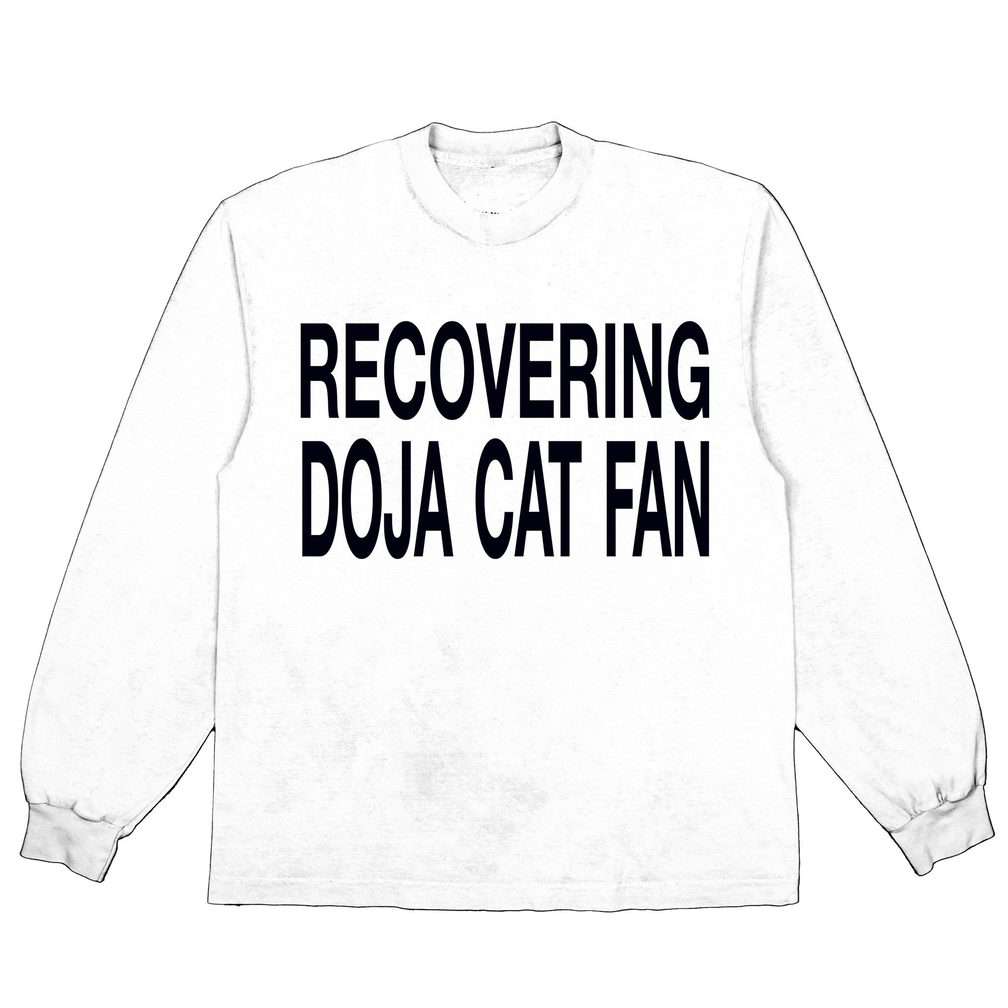 Doja Cat White Recovering Long Sleeve