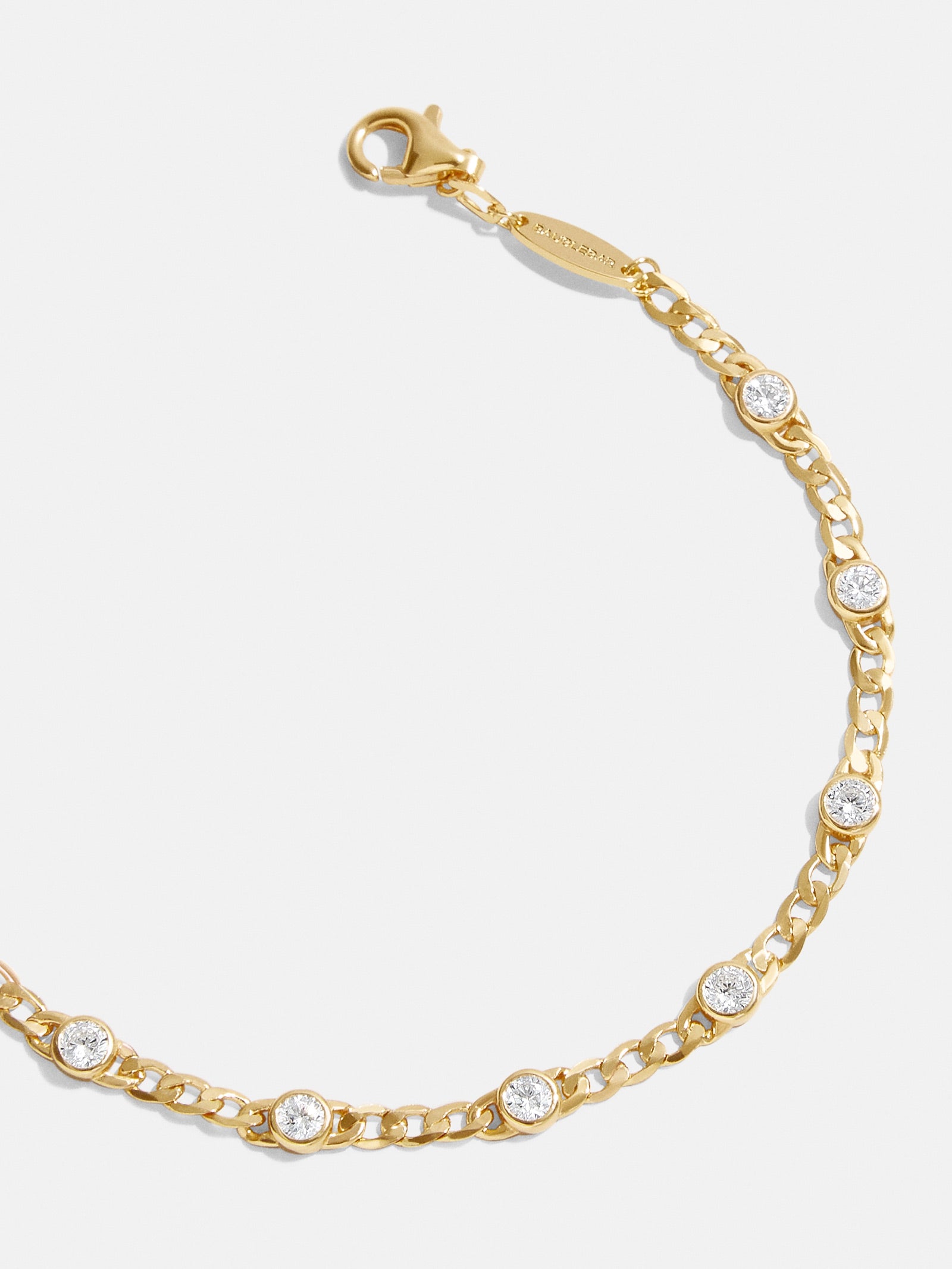 Pretty 18K Gold Bracelet - 18K Gold Plated Sterling Silver