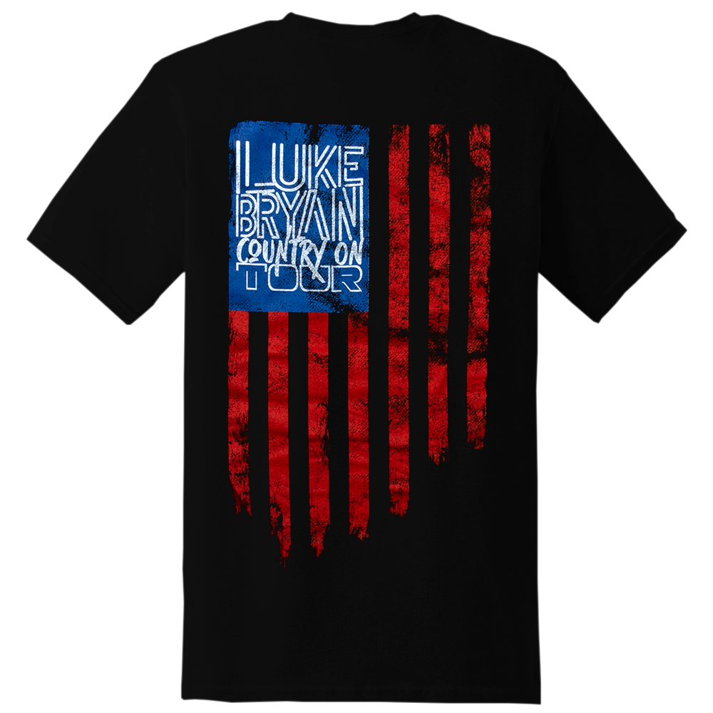 Luke Bryan Country On Logo Tour T-Shirt
