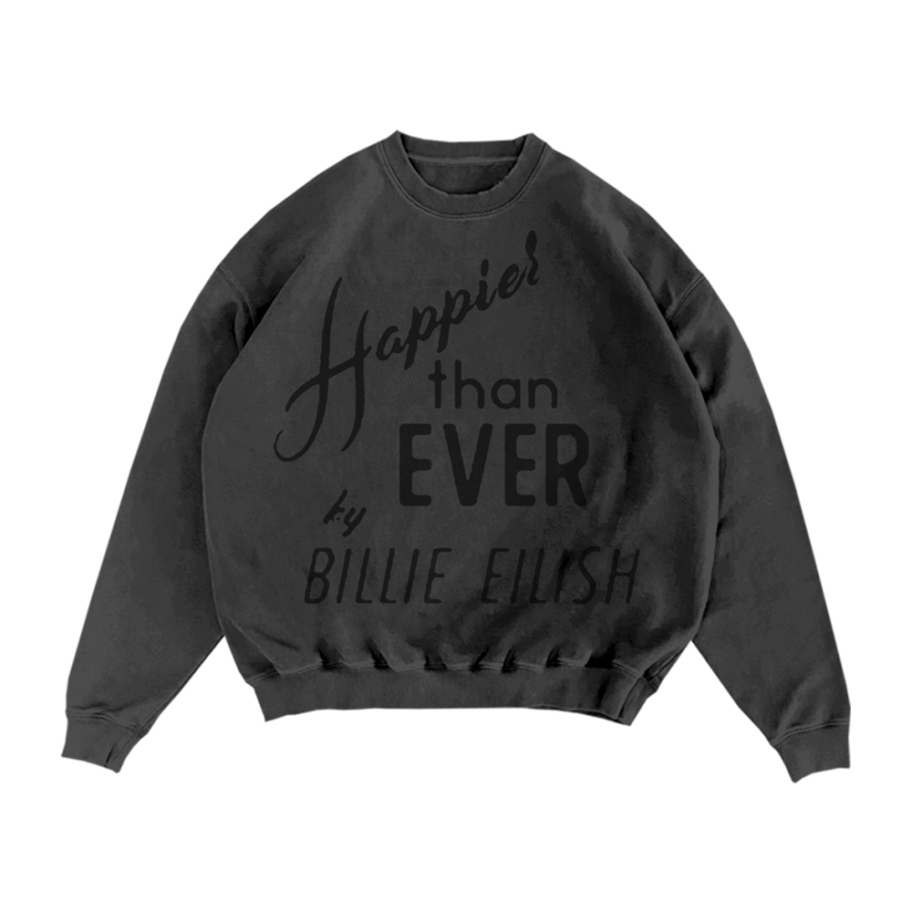 Billie Eilish Happier Than Ever cheapest Merch Longsleeve