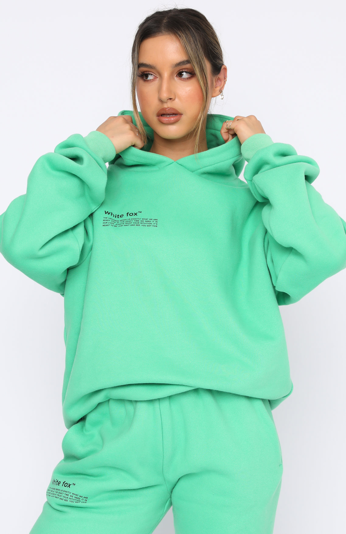 She's A Baddie Hoodie Jolly Green