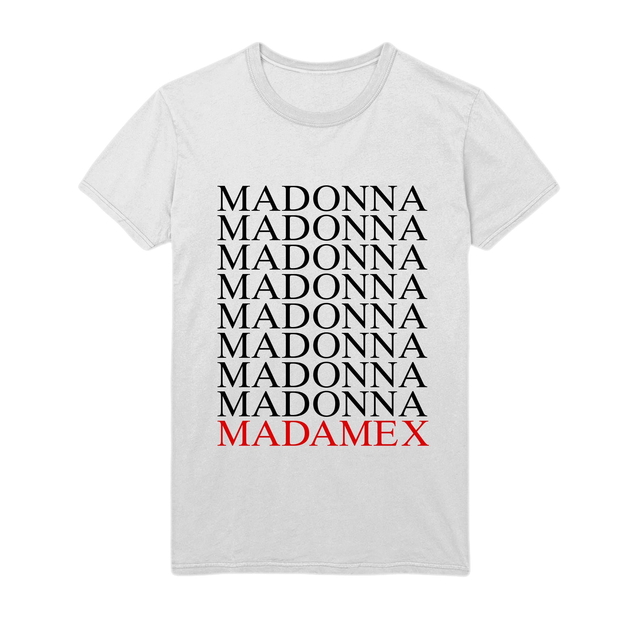 Madonna Madame X Logo T-Shirt - White