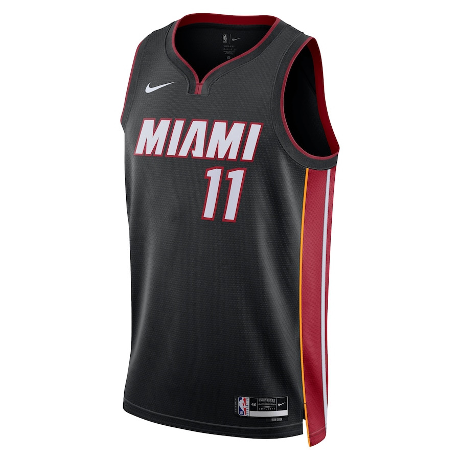 Jaime Jaquez Jr. 11 Miami Heat Unisex Swingman Icon Edition Black NBA Jersey Unisex