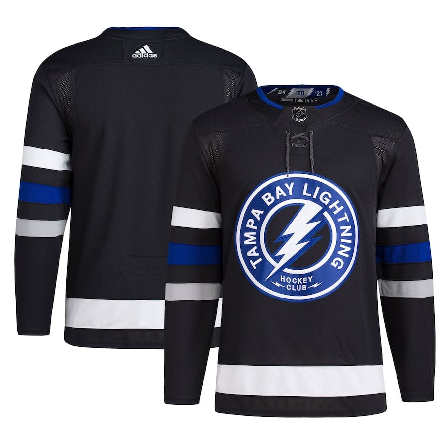Tampa Bay Lightning Alternate Primegreen Black NHL Jersey Men's