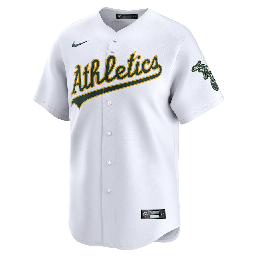 Oakland Athletics 2024 Jackie Robinson Day Home Limited White MLB Jersey Men's
