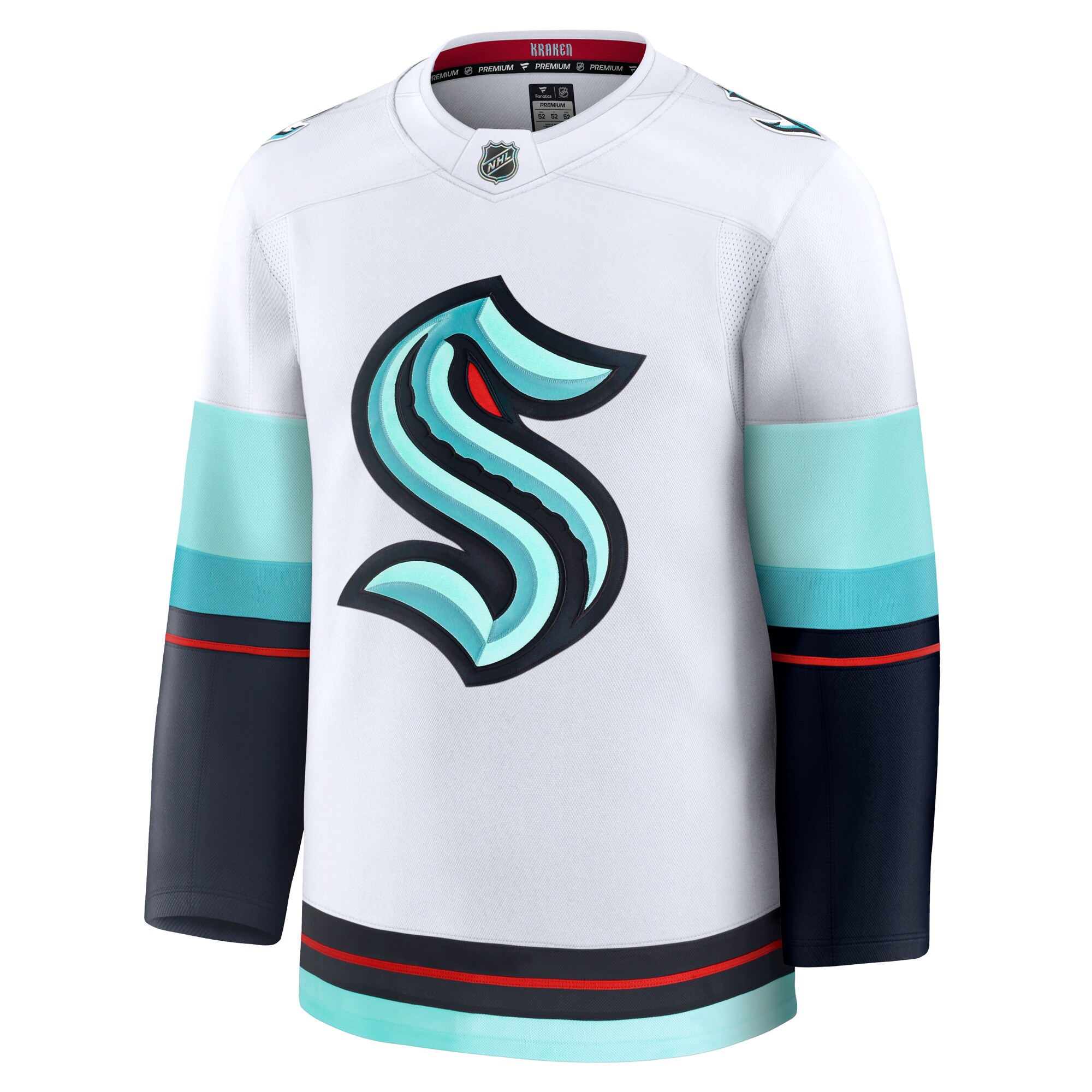 Seattle Kraken White Away Premium NHL Jersey Men's