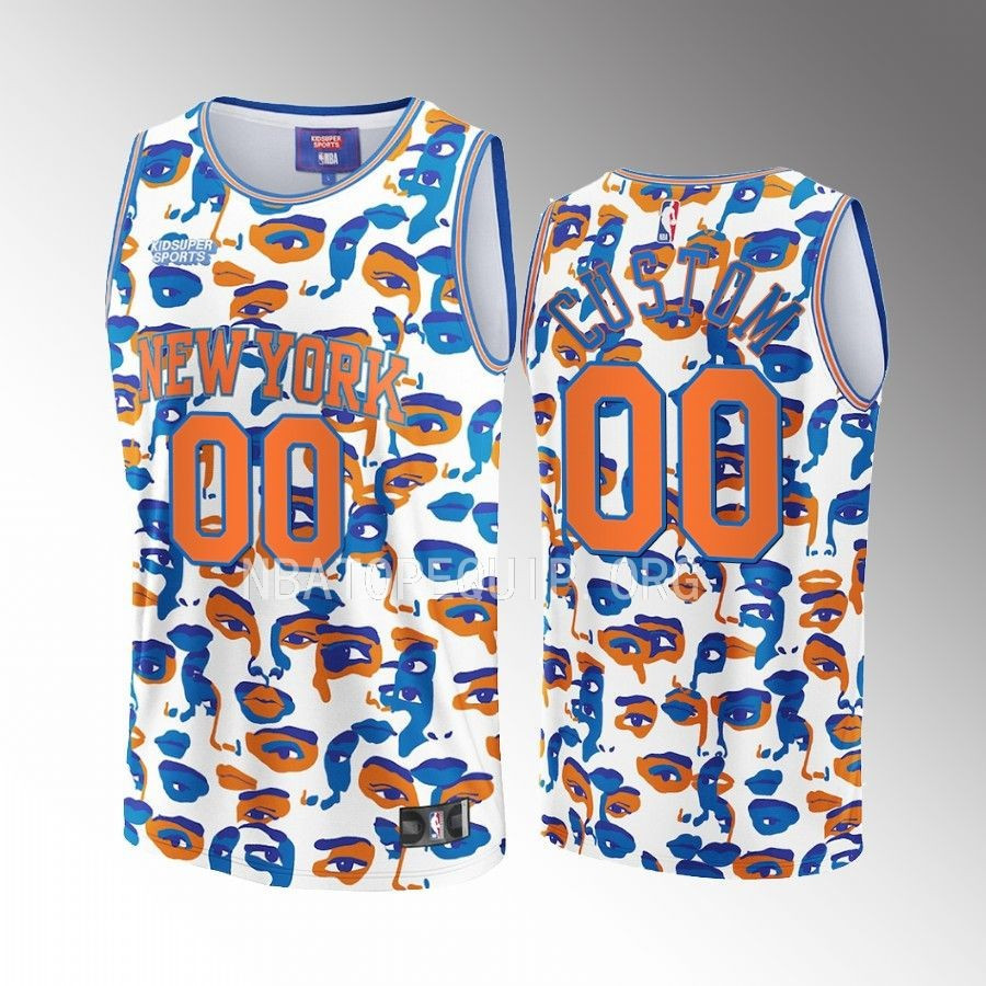 Custom New York Knicks KidSuper Studio Unisex Hometown NBA Jersey Unisex