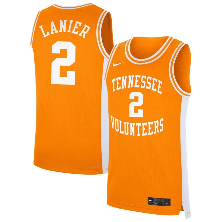 Chaz Lanier 2 Tennessee Volunteer Unisex NIL Orange NCAA Jersey Unisex