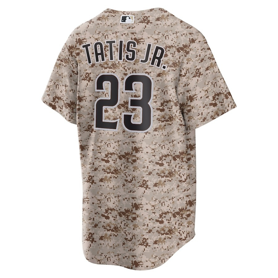 Fernando Tatis Jr. 23 San Diego Padres USMC Alternate Camo MLB Jersey Men's