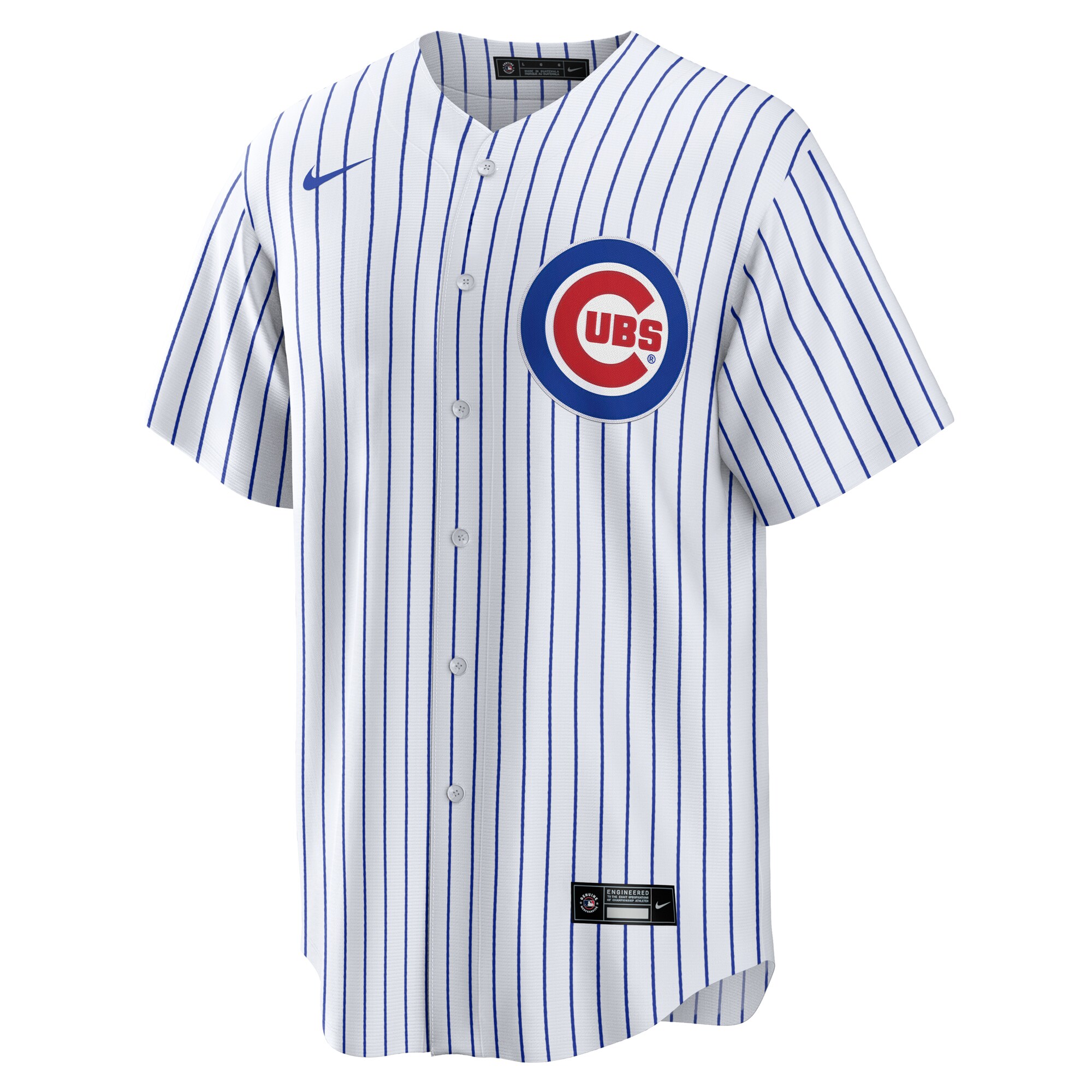 Chicago Cubs White #1 Dad Home MLB Jersey Men's