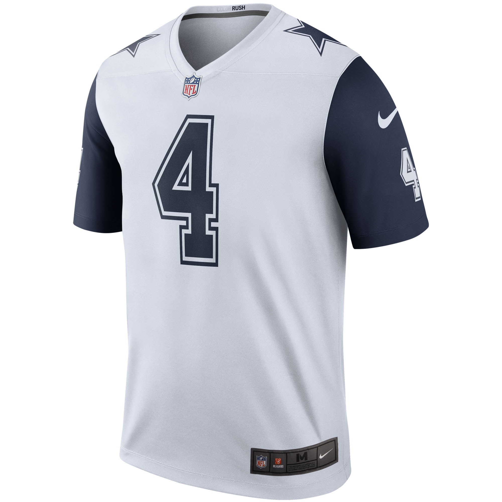 Dallas Cowboys Dak Prescott White Alternate Legend Player Performance Top NFL Jersey Men's