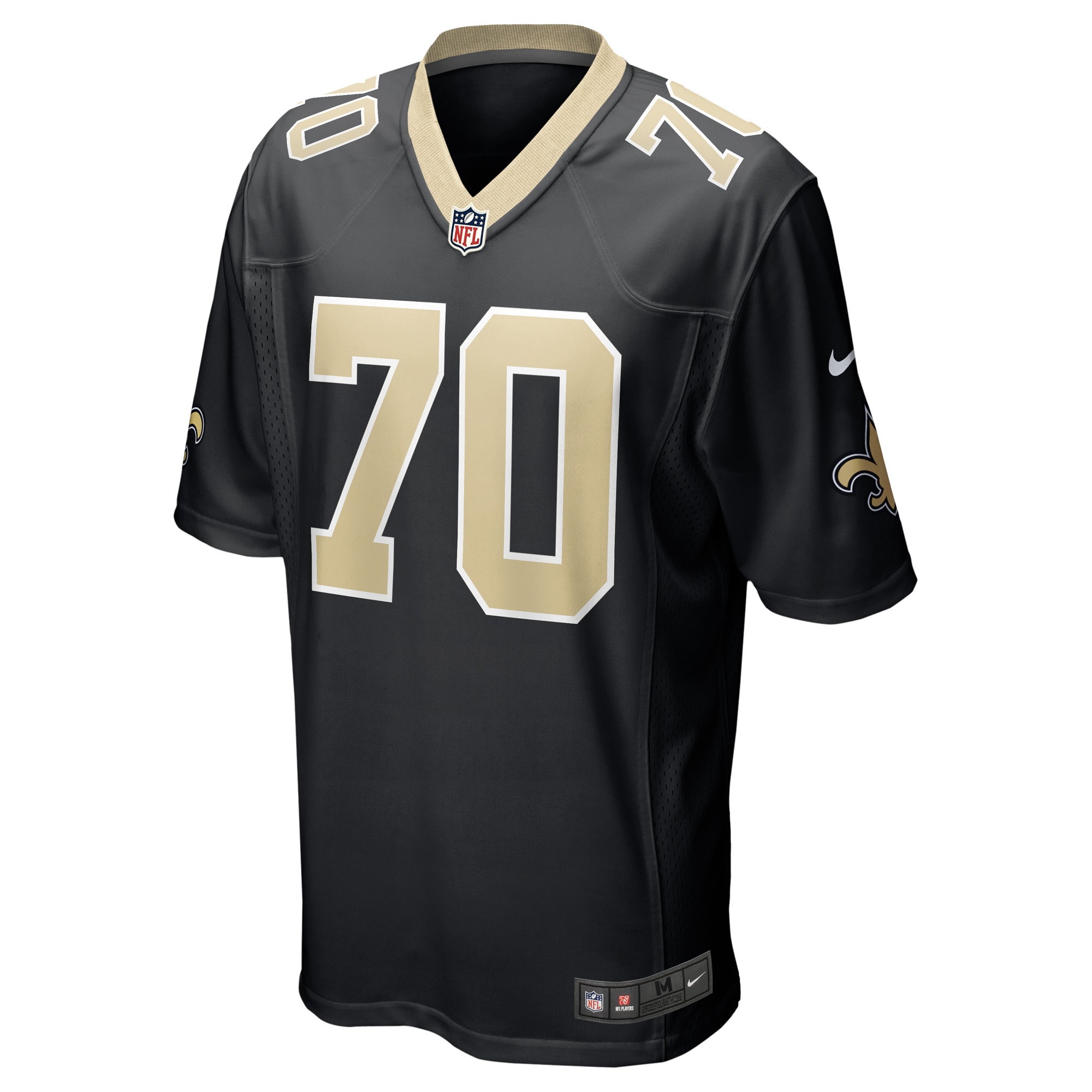 New Orleans Saints Trevor Penning Black Game Player NFL Jersey Men's