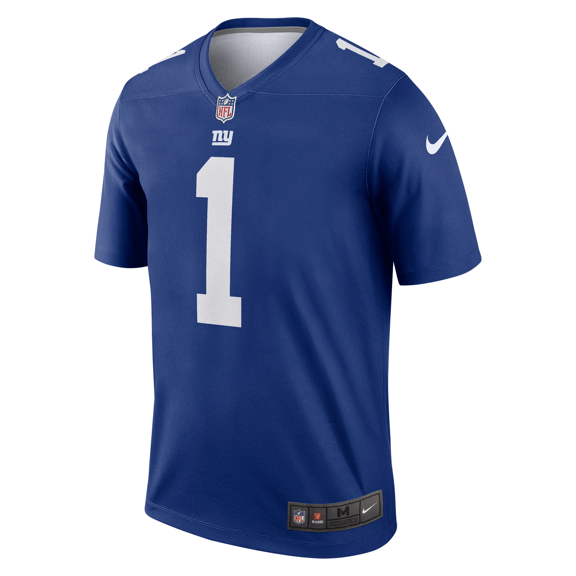 New York Giants Malik Nabers Royal Team Legend Player Performance Top NFL Jersey Men's