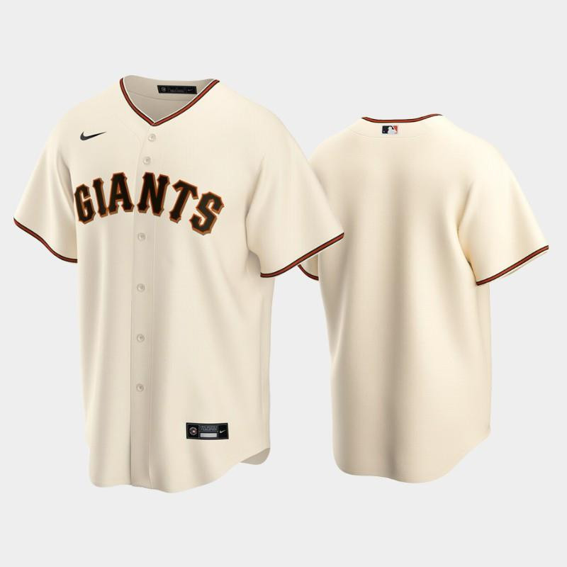 San Francisco Giants Cream Home MLB Jersey Men's