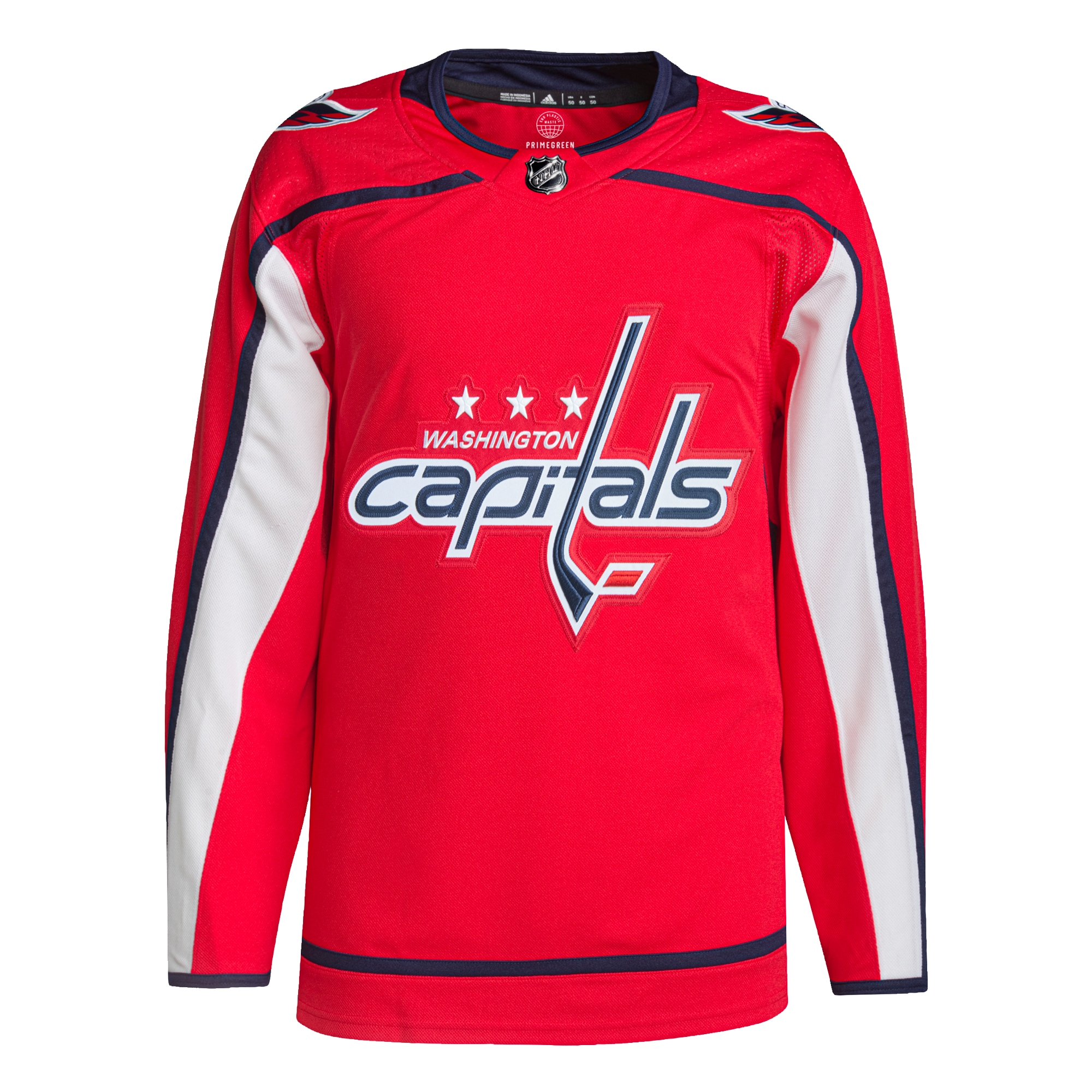 Washington Capitals Red Home Primegreen NHL Jersey Men's