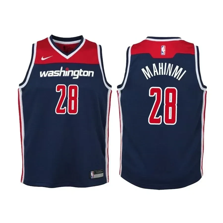 Washington Wizards Ian Mahinmi 28 Statet Edition Navy NBA Jersey Youth