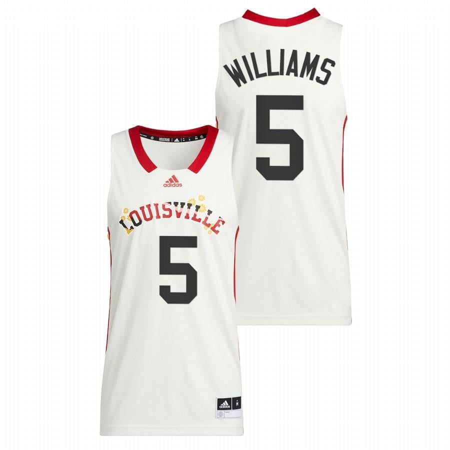 Malik Williams White Louisville Cardinals 2022 Honoring Black Excellence NCAA Jersey Men's