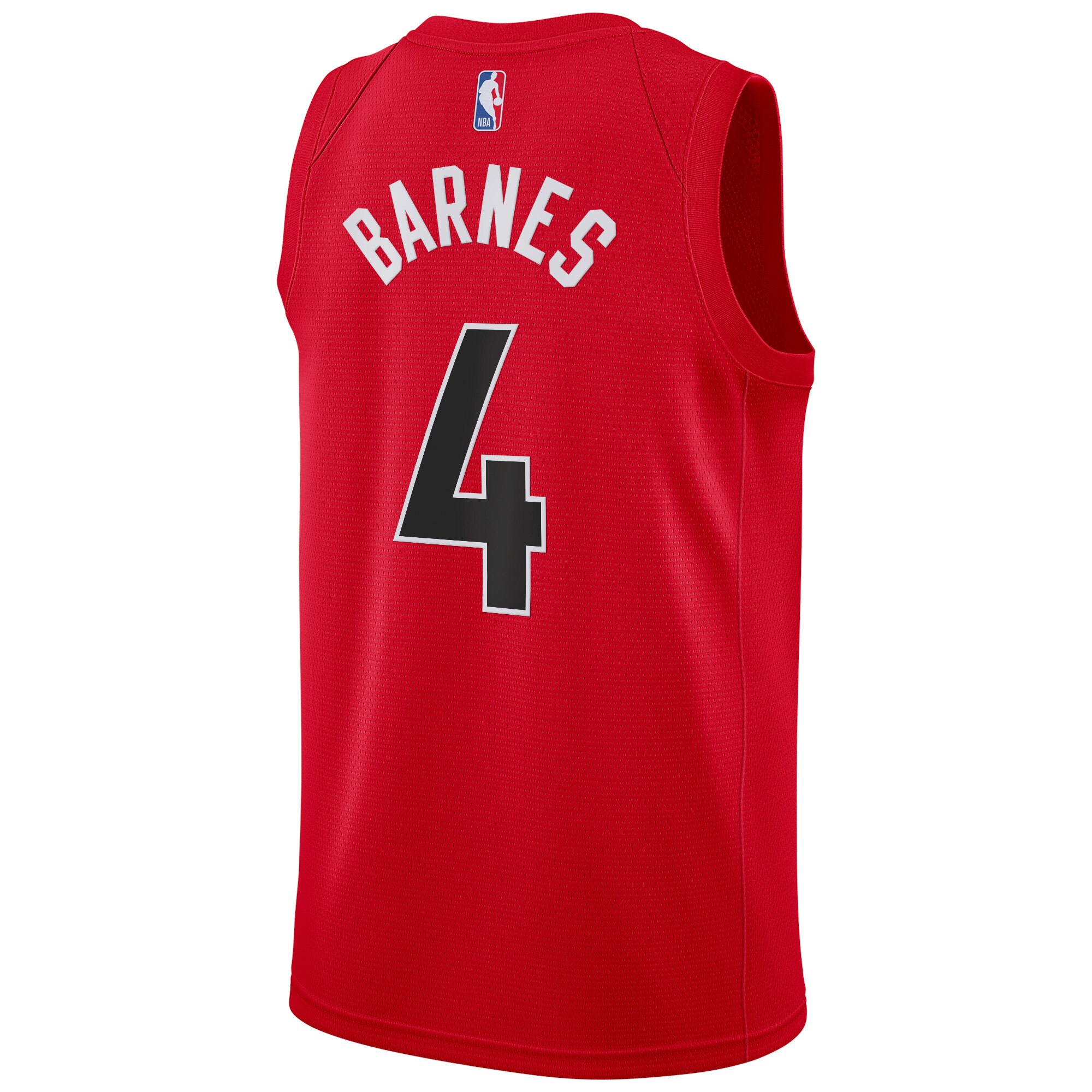 Toronto Raptors Swingman Red Scottie Barnes Icon Edition NBA Jersey Men's