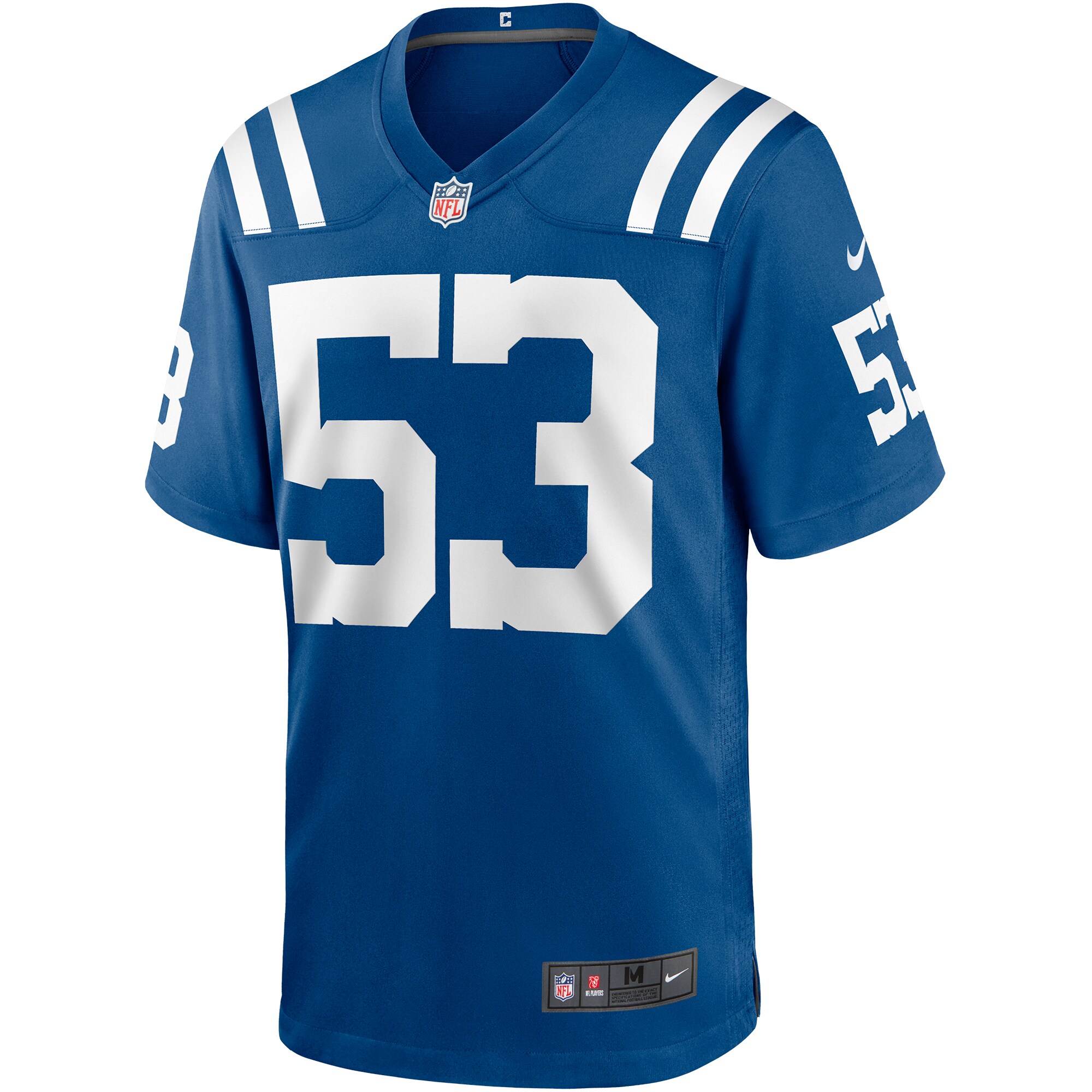 Indianapolis Colts Shaquille Leonard Royal Game NFL Jersey Men's