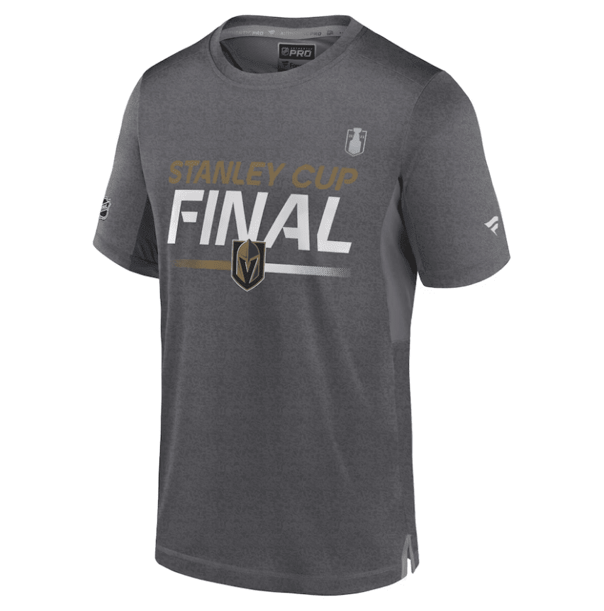 Vegas Golden Knights 2023 Stanley Cup Final T-Shirt Gray NHL Jersey Men's