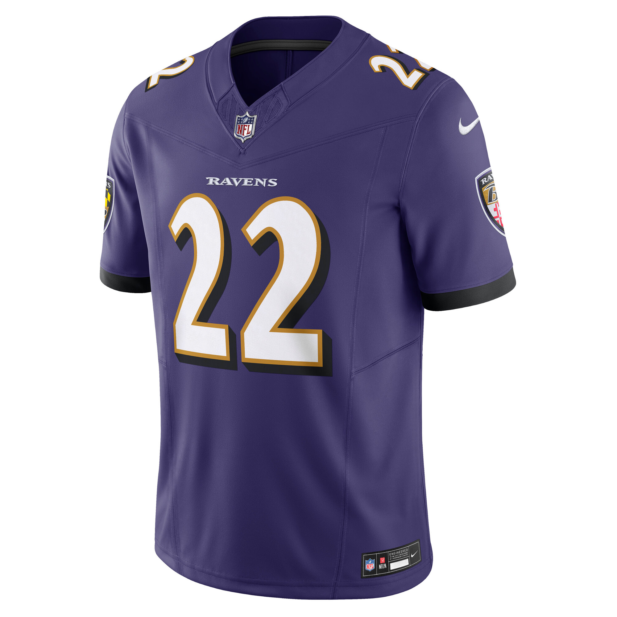 Baltimore Ravens Derrick Henry Purple Vapor F.U.S.E. Limited NFL Jersey Men's