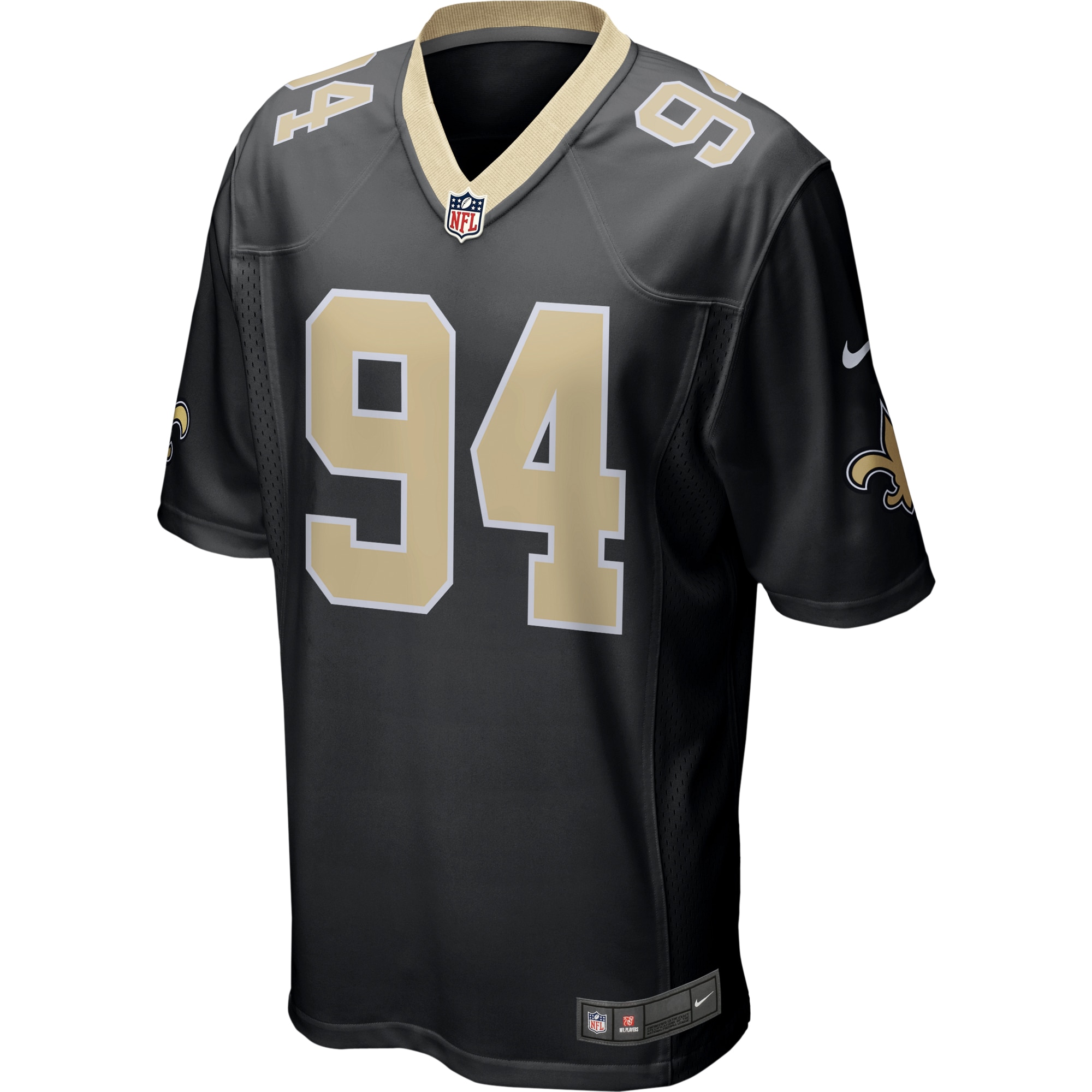New Orleans Saints Cameron Black Game NFL Jersey Men's