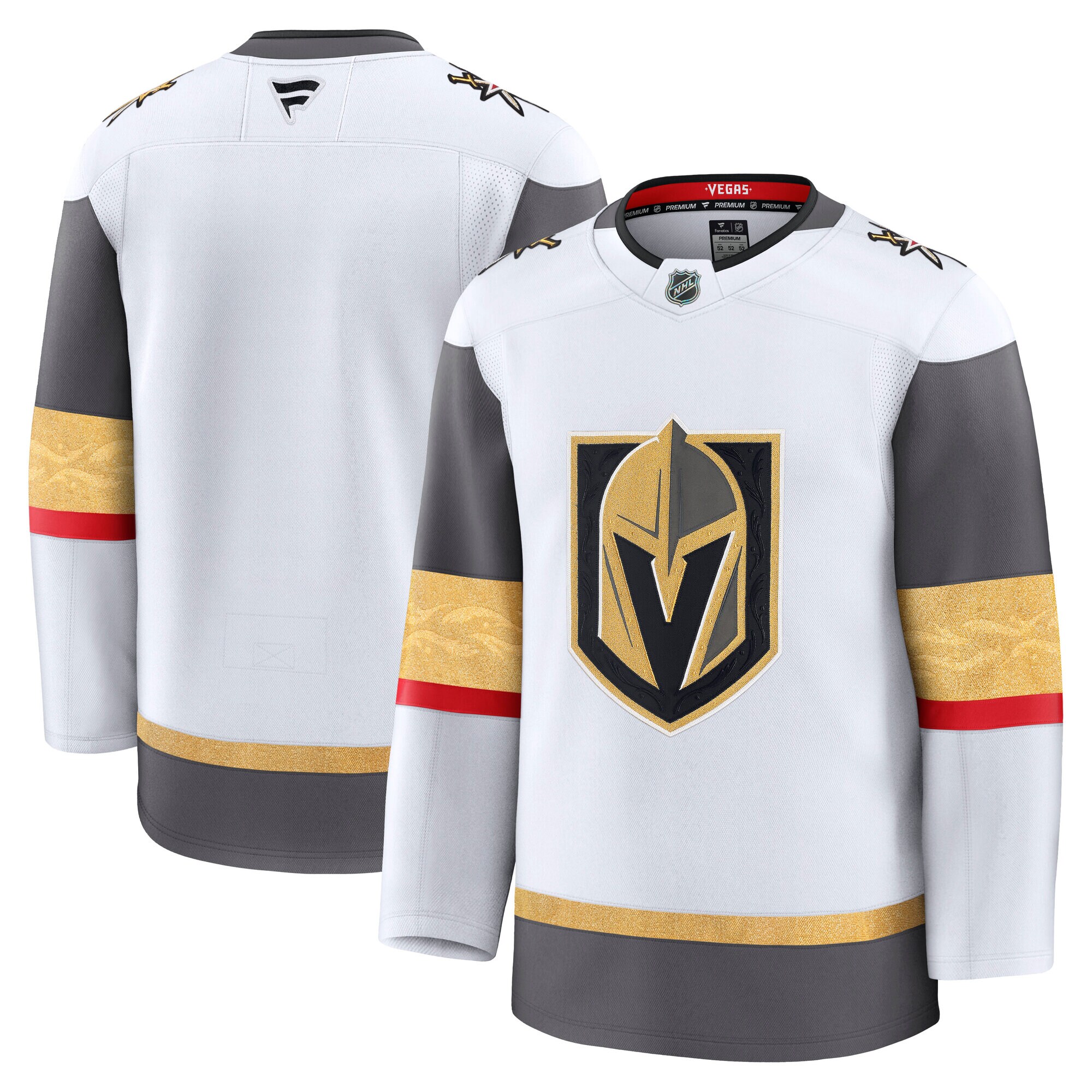 Vegas Golden Knights White Away Premium NHL Jersey Men's