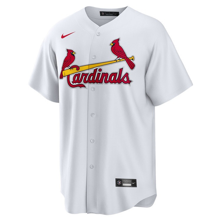 Lars Nootbaar 21 St. Louis Cardinals Home White MLB Jersey Men's
