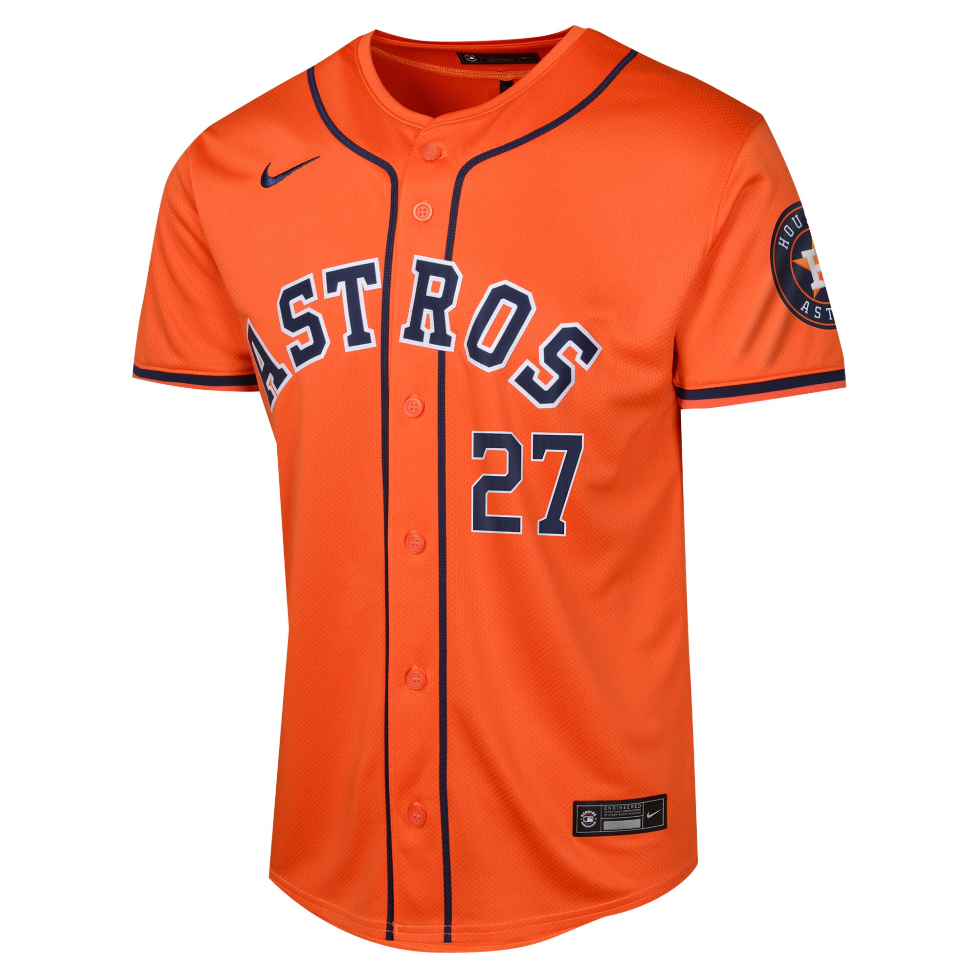 Houston Astros Jose Altuve Orange Alternate Limited Player MLB Jersey Youth
