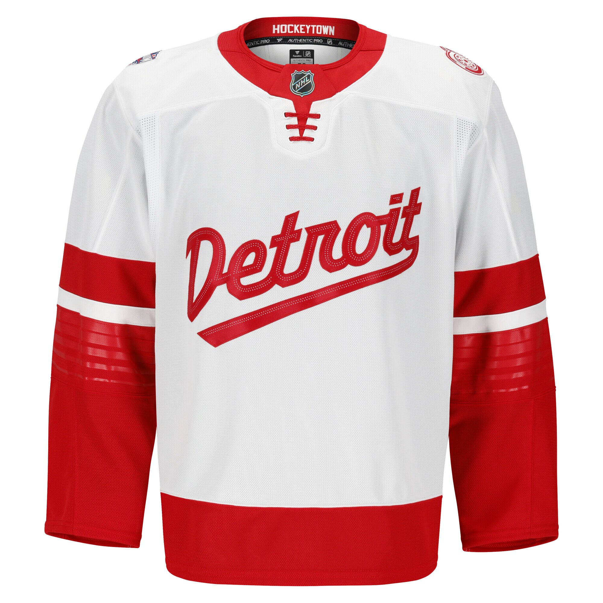 Detroit Red Wings White 2025 Stadium Series Pro NHL Jersey Men's