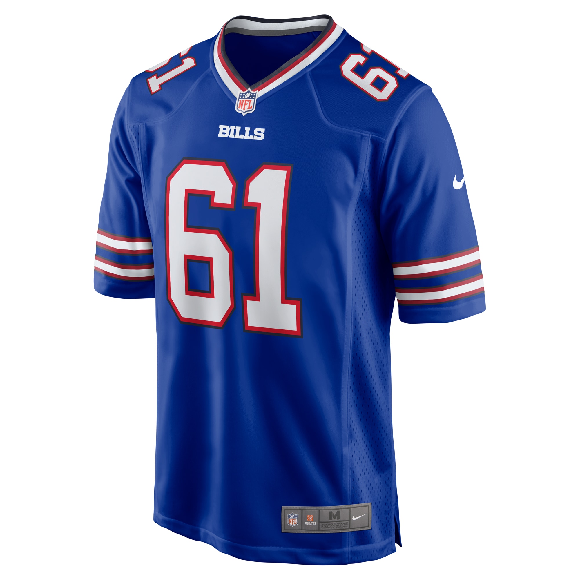 Buffalo Bills Gunner Britton Royal Game NFL Jersey Men's